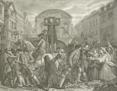 Daniel Defoe in the Pillory, 1703 by Eyre Crowe